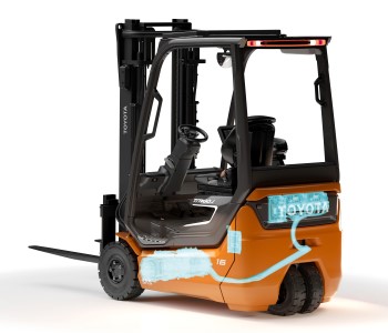 Toyota Traigo48 elektromos targonca Syncrodrive rendszerrel