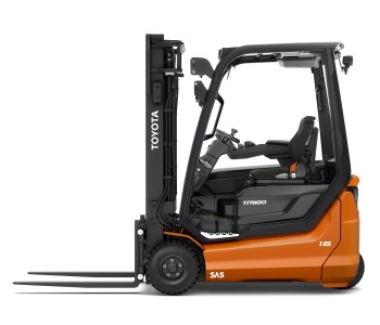 Toyota Traigo48 3 kerekű elektromos targonca oldalnézetből