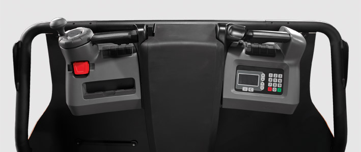 Toyota high level order picker controls