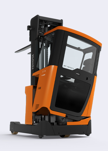 Toyota BT Reflex tolóoszlopos targoncák hűtőházi fülkével 