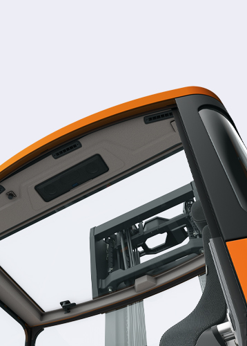 Toyota BT Reflex tolóoszlopos targoncák hűtőházi fülkével