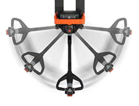 Kiváló manőverezhetőség szűk helyeken